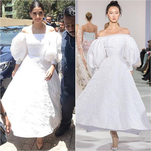 Sonam Kapoor in White Dress
