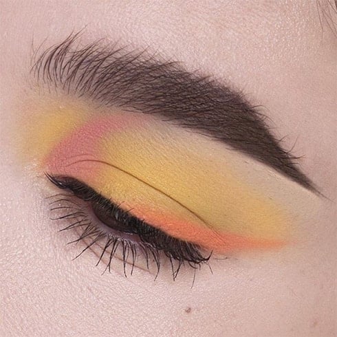 Sunset Eye Makeup