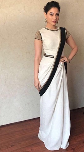 Tamannaah Tarun Tahiliani Saree