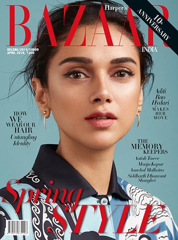 Aditi Rao Hydari On Harpers Bazaar 2018