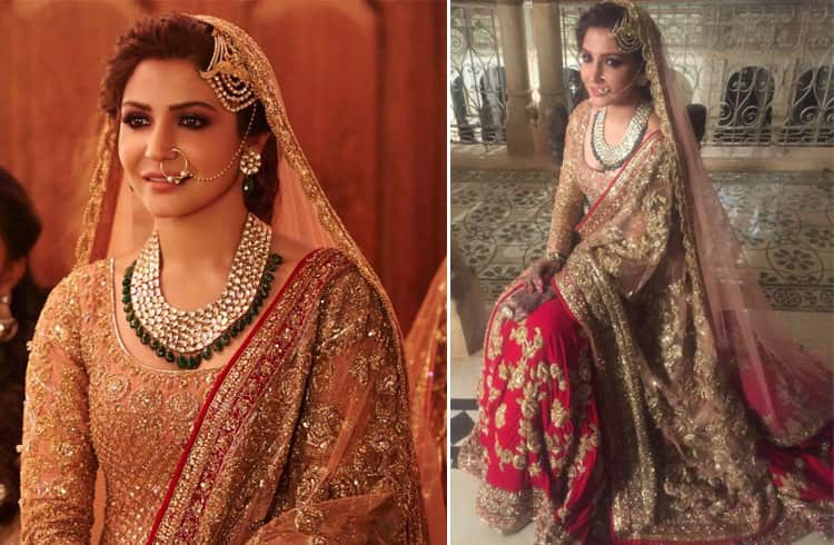 Anushka Sharma Heavy Lehenga