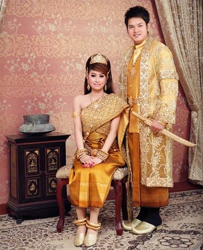 Cambodian Wedding Dress
