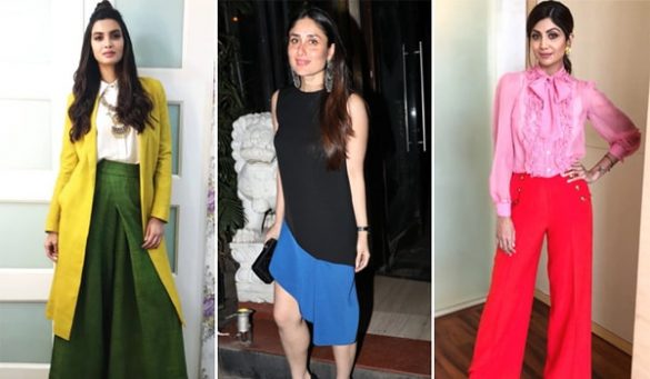 Bollywood Color-blocking Fashion