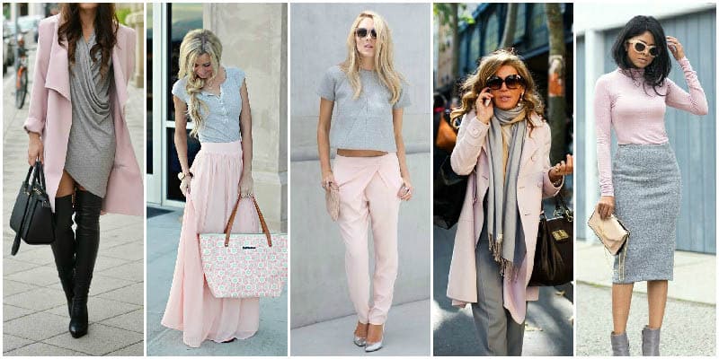 Color Combinations With Grey and Pink