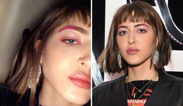 Dipped Brows Trend