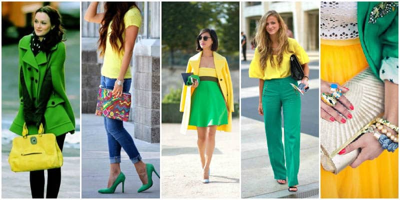 Green and Yellow Colour Combinations