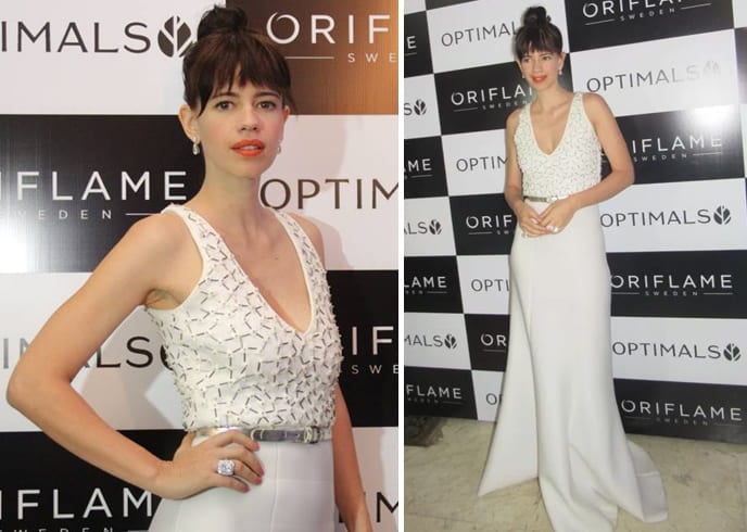 Kalki Koechlin at Oriflame event