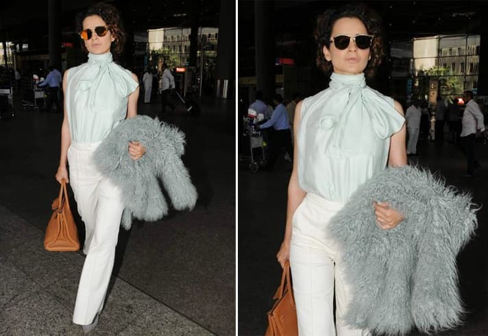 Kangana Ranaut Airport Look