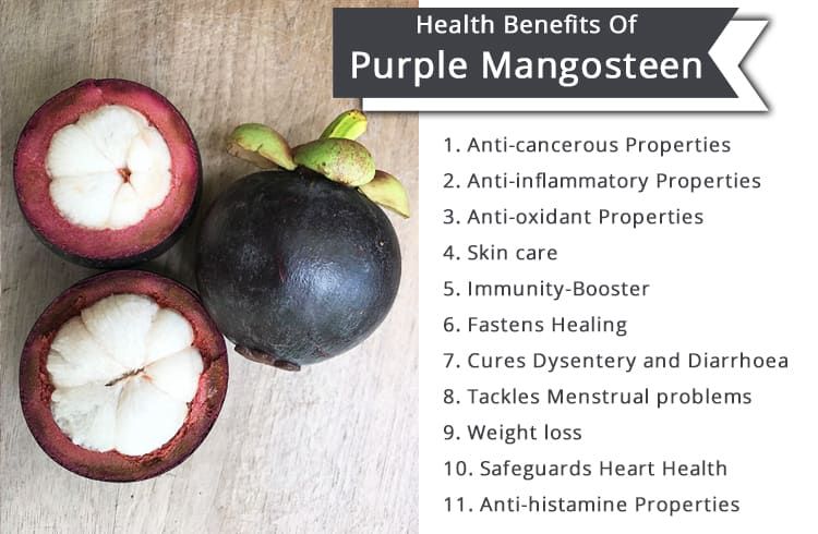 List of Purple Mangosteen Benefits