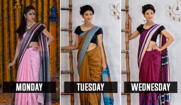 Workwear Sarees