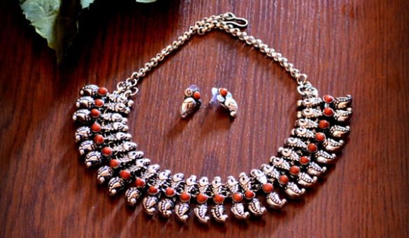Oxidized Silver Jewellery
