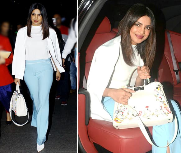 Priyanka Chopra Fendi Handbag