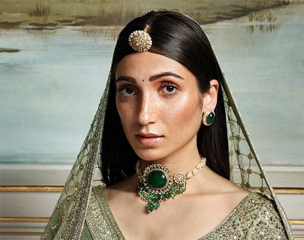 Sabyasachi Emerald Choker