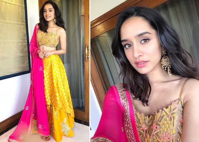 Shraddha Kapoor in Masaba Gupta lehenga