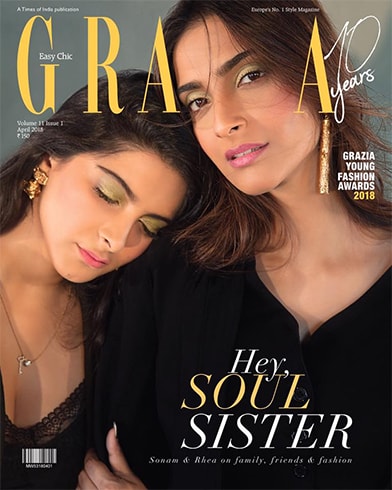 Sonam Kapoor and Rhea Kapoor on Grazia