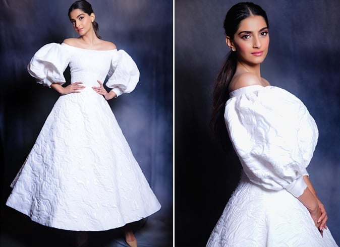 Sonam Kapoor in Celia Kritharioti outfit