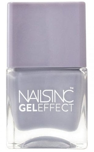 Summer smoky lilac nail polish