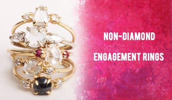 Non-Diamond Engagement Rings