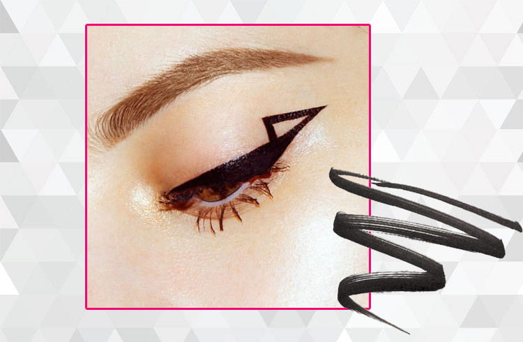 Triangle Winged Eyeliner