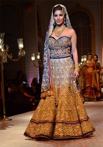 tube top lehenga choli