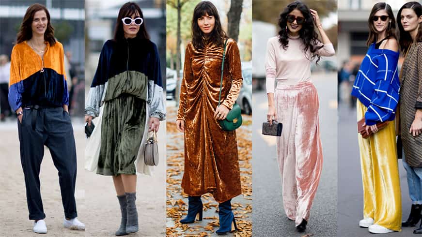 Velvet fashion trends