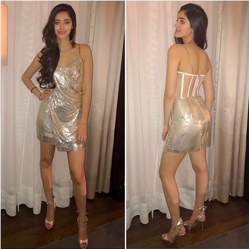 Ananya Pandey Style in Monisha Jaising Designs