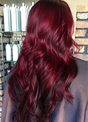 Bright Red Highlights