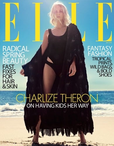 Charlize Theron For Elle US