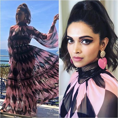 Deepika Padukone Philosophy outfit at Cannes