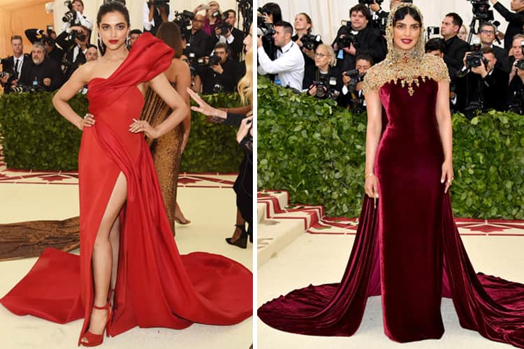 Deepika and Priyanka Fashion in Met Gala