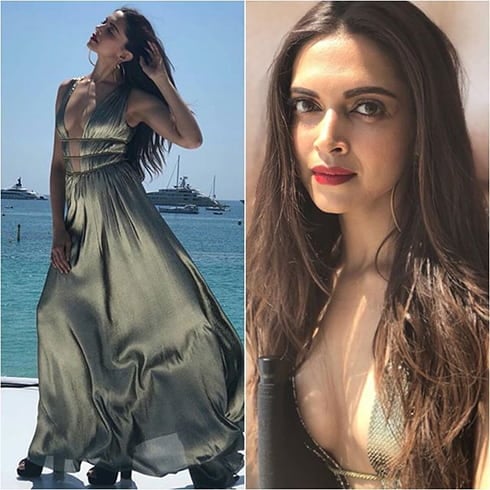 Deepika Padukone in Alberta Ferretti dress