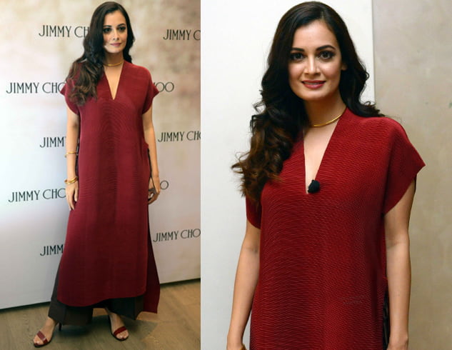 Dia Mirza at coffee-table book launch