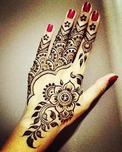 Tikki Mehndi Designs For Every Girl Round Mehndi Designs