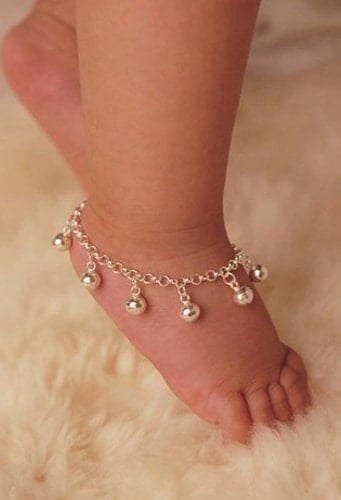 Girly Chain Anklets for baby