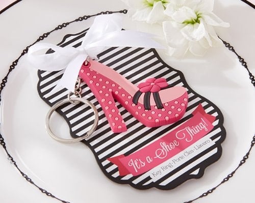 High-Heel Shoe Keychain for Bridal Shower gift