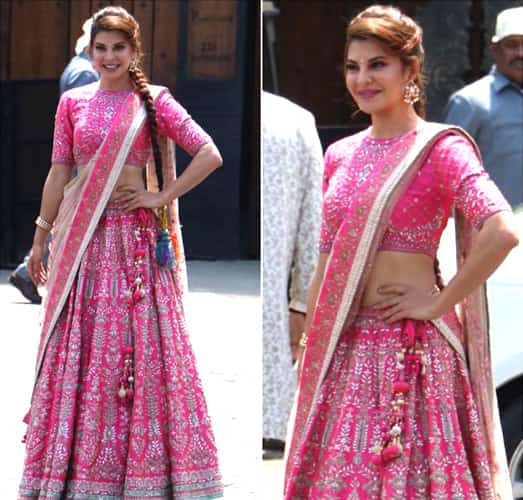 Jacqueline Fernandez Fashion at Sonam Kapoor wedding