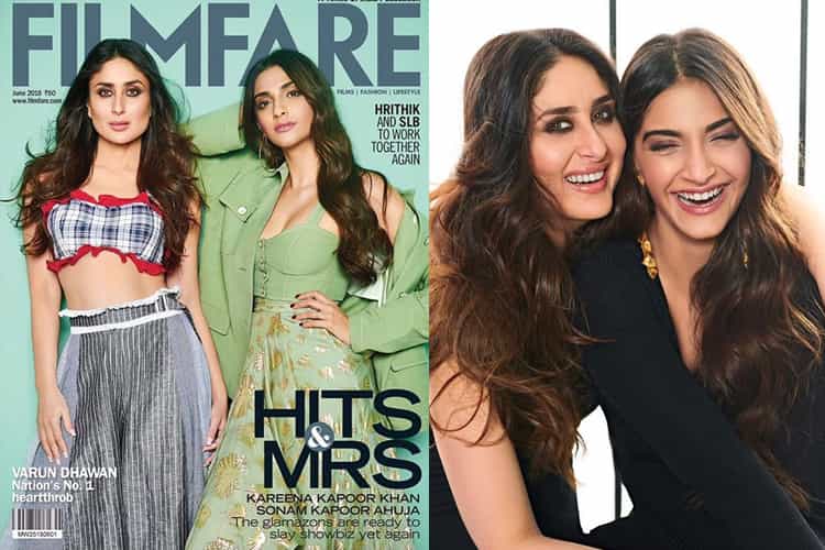 Kareena And Sonam On Filmfare Cover