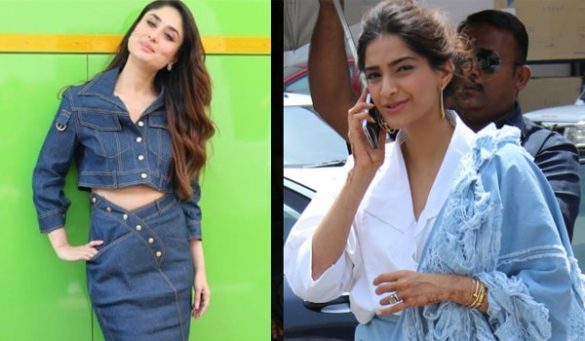 Kareena Kapoor And Sonam Kapoor denim trends