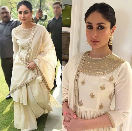 Kareena Kapoor in White apparel