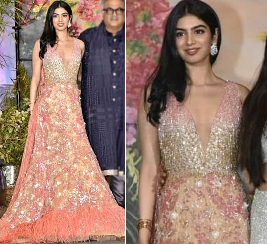 Khushi Kapoor at Sonam Wedding