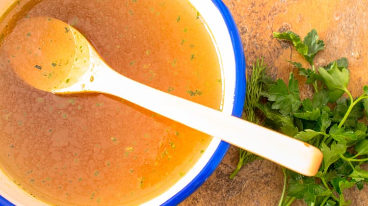 Low-Sodium Broth For health