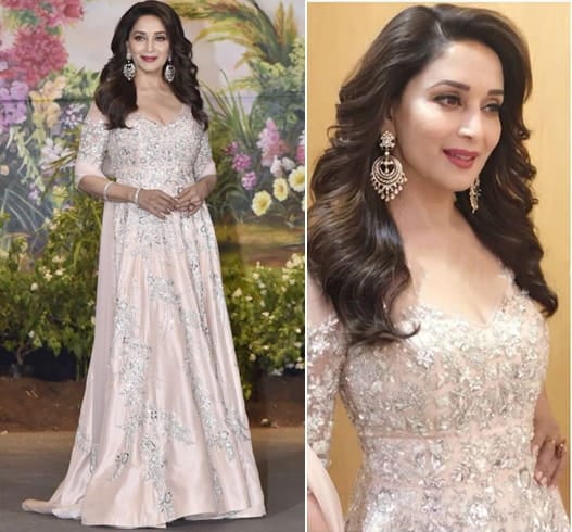 Madhuri Dixit at Sonam Kapoor Wedding Reception