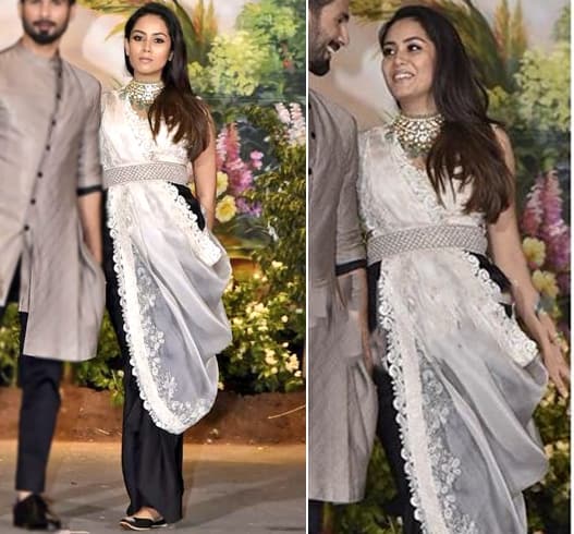 Mira Rajput at Wedding Reception