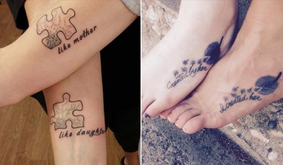 Mother Daughter Tattoo