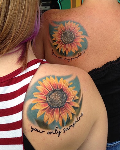 Mother and Daughter Tattoo Ideas