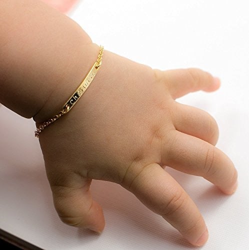 Name Engraved Bangles for baby