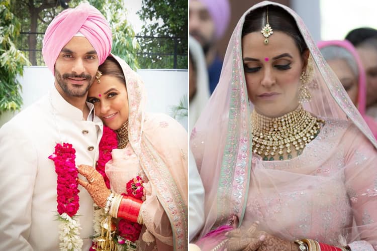 Neha Dhupia and Angad Bedi