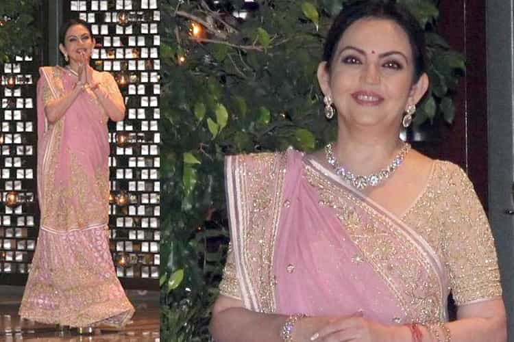 Nita Ambani at Isha Ambani's Engagement