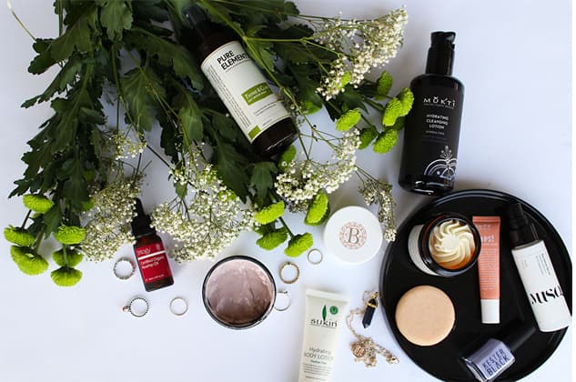 Organic beauty products