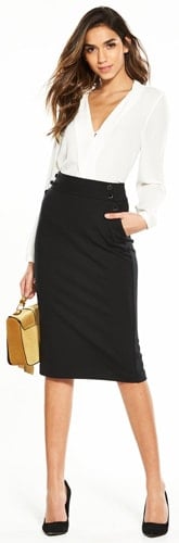 Pencil Skirt Fashion to meet his parents